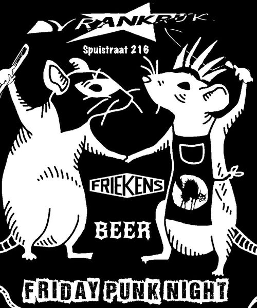 Friday Punk Night – w VOKU for AFA Amsterdam