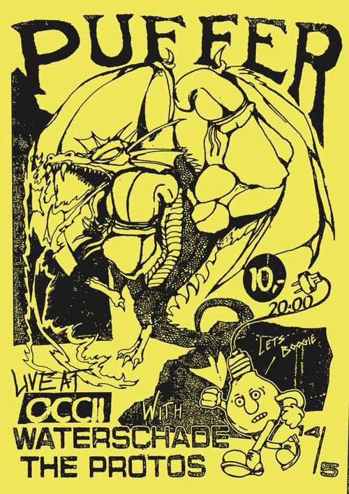 PUFFER (CA) + WATERSCHADE + THE PROTOS