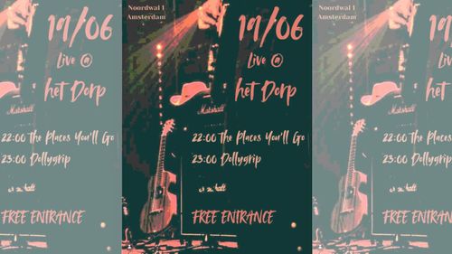 Dolly grip (Live) + The places you'll go (Live) Gratis entree