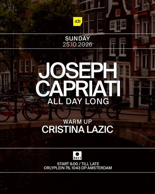 ADE Sunday with Joseph Capriati