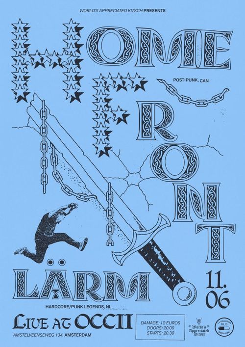 [sold out] HOME FRONT (CA) + LÄRM
