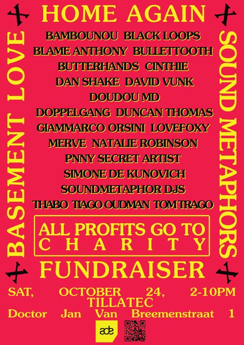 Home Again x Sound Metaphors x Basement Love Fundraiser