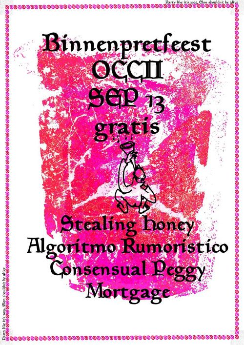 Stealing Honey + Algoritmo Rumoristico + Consensual Peggy + Mortgage