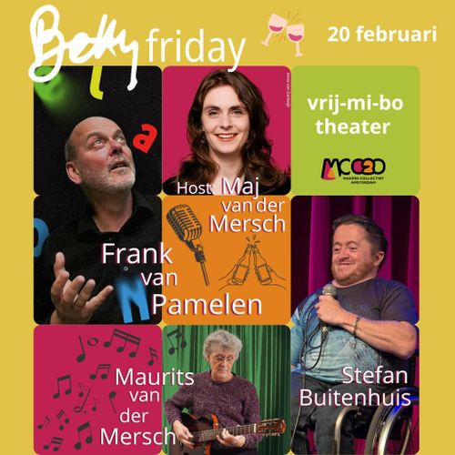 Betty Friday – vrij-mi-bo cabaret – MC020