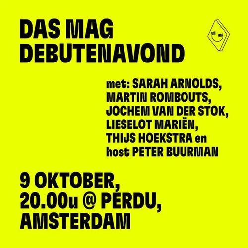 Das Mag Debutenavond