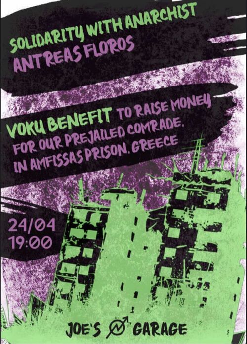Voku benefit for Andreas Floros