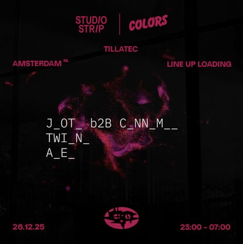 Studio Strip x COLORS: Jyoty B2B Cinnaman, TWIENA