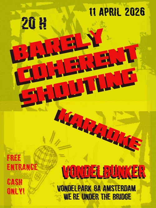 Barely Coherent Shouting Karaoke !