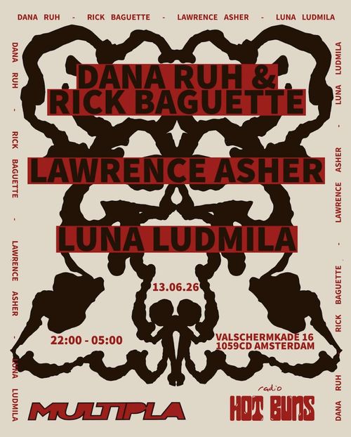 Multipla invites...Radio Hot Buns with Dana Ruh, Luna Ludmilla, Rick Baguette, Lawrence Asher