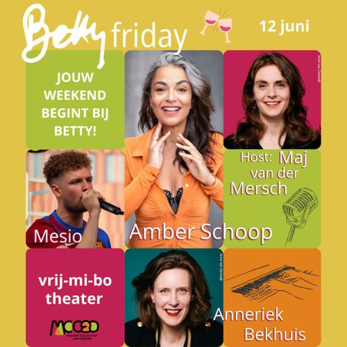 Betty Friday – vrij-mi-bo cabaret – MC020