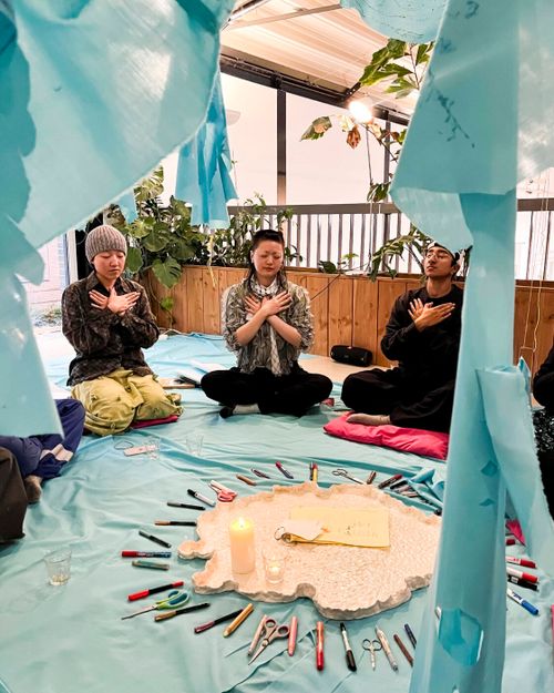 Family Embodiment Programme: Ritual 4 – Re-Stor(y)ing Transformation, Braiding the Hybrid Bio-Landscape