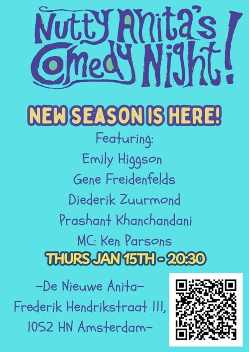 Nutty Anita’s Comedy Night!