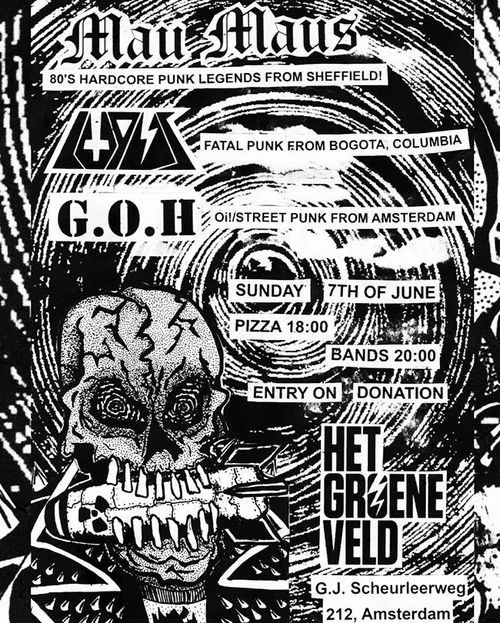 Lupus, Mau Maus & Good old Habit – live punk concert