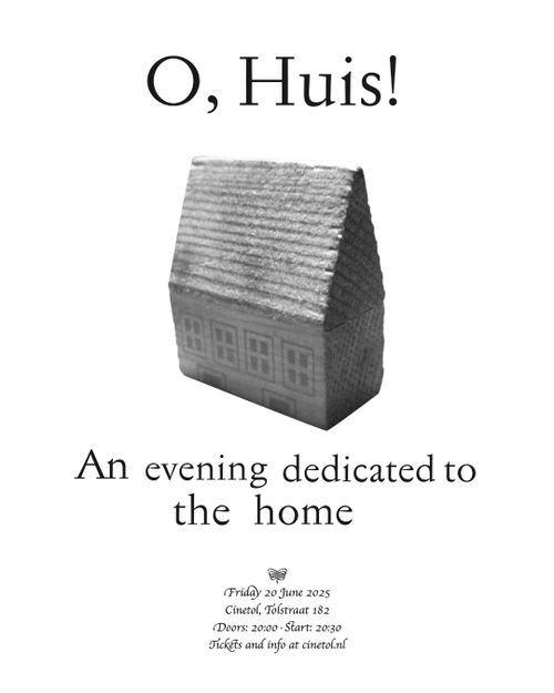 O, Huis! | Gecureerd door Meis Vranken | ververs
