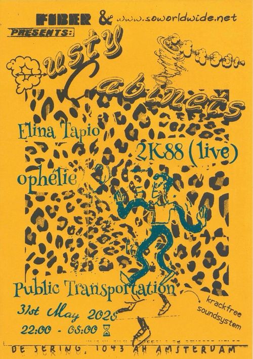 Fiber Festival Club night x Dusty Cabinets