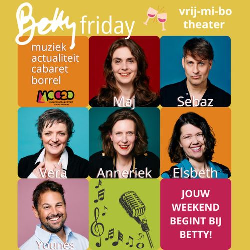 Betty Friday – vrij-mi-bo cabaret – MC020