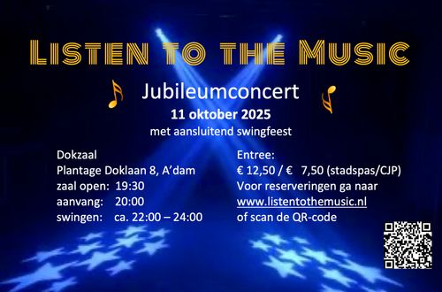 Listen to the Music – Jubileum concert