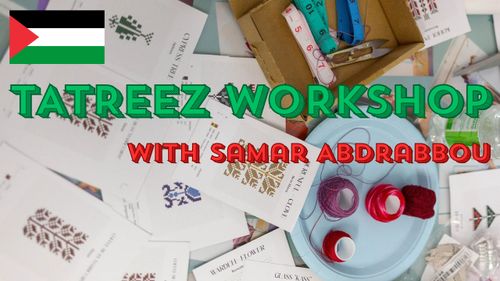 Intermediate Tatreez Workshop with Samar Abdrabbou