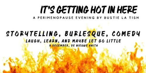 It’s getting hot in here – a Perimenopause evening by Bustie La Tish