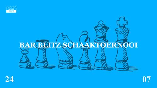 BAR BLITZ SCHAAKTOERNOOI