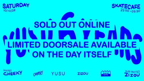 [SOLD OUT ONLINE] YUSU 6 YEAR ANNIVERSARY W/ AK SOUNDSYSTEM, AYOUN B2B RWINA LOPEZ, CAMTRAO B2B NELLZZ, EMPRESS MESSENJAH, EQUALZ (LIVE), SÈSÈ B2B KVD, INSULINDE B2B CHALE, KINGDOM SOUND, MALINDI B2B ZOË JANICE, YUSU SELECTORS B2B KURASHI COLLECTIVE