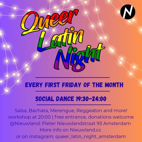 🏳️‍🌈 🔥 Queer Latin Dance Night!