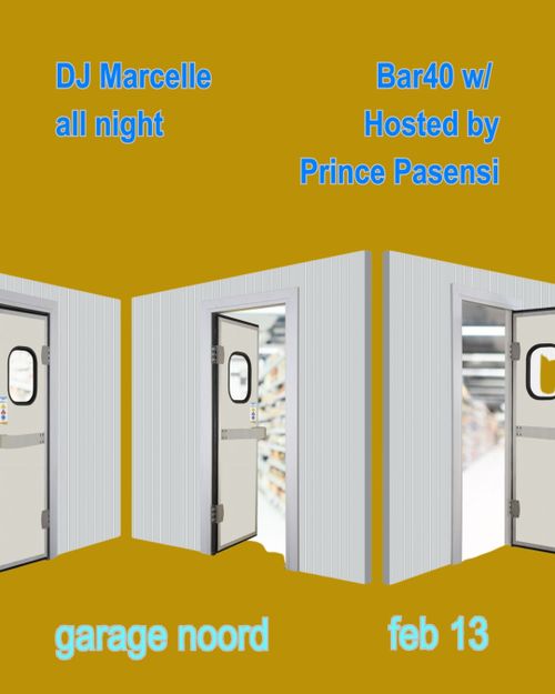 DJ Marcelle + Bar40 hosted by Prince Pasensi