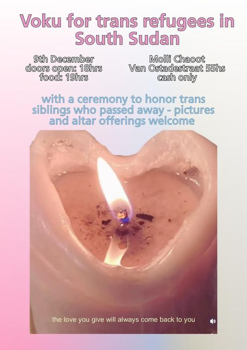 Benefit Voku for Trans Refugees in South Sudan and Free Market