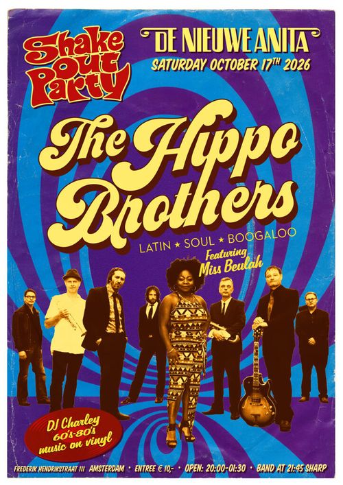 SHAKE-OUT Party: LIVE: Hippo Brothers feat. Miss Beulah