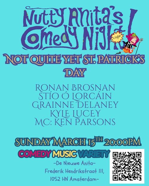 Nutty Anita’s presents (not quite yet) St. Patrick’s Day