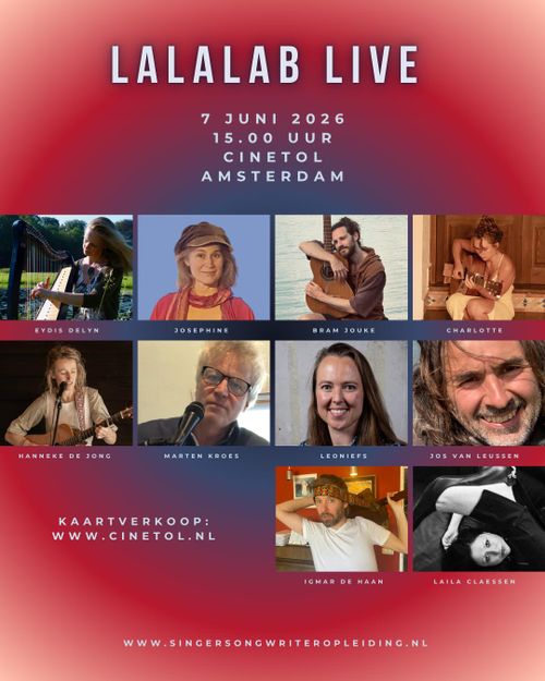 Lalalab Live! | 10 talentvolle singer-songwriters