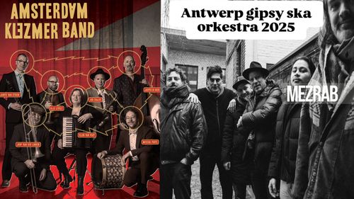 Antwerp Gipsy-Ska Orkestra & Amsterdam Klezmer Band LIVE ★ Club Amsterdam Klezmer ♫