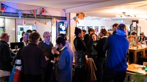 Burendag in het Plein Theater