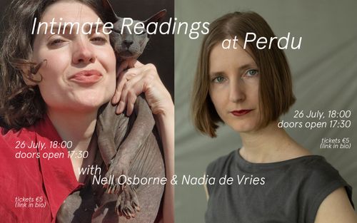 Intimate Reading with Nell Osborne and Nadia de Vries
