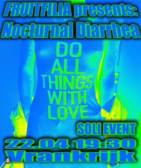 WTF Queer Wednesday Fruitfilia Presents Nocturnal Diarrhea