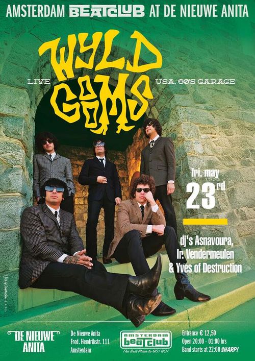 Amsterdam BeatClub, feat. The Wyld Gooms & dj’s!