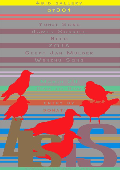 4S4S: surround sound explorations - special edition Artists Curate Artists !