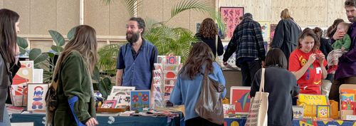 Pop-up Print Fair van Meisje in het Wit