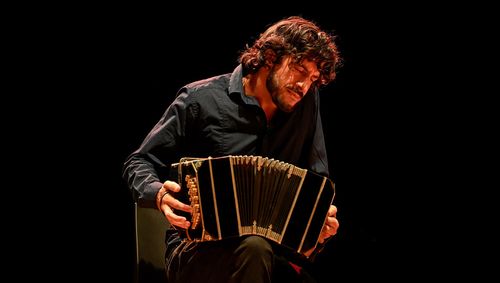 Argentijnse bandoneon - solo concert van Matías Gobbo