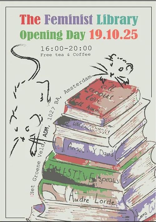 Opening van De Feministische Bibliotheek