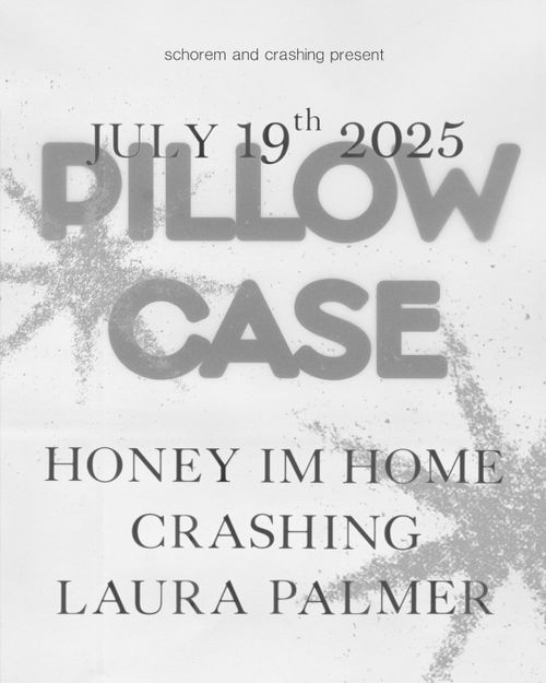 SCHOREM x CRASHING present: pillowcase