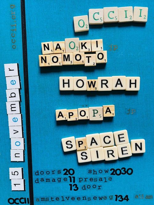 HOWRAH + APÖPA (JP) + SPACE SIREN + NAOKI NOMOTO (JP)