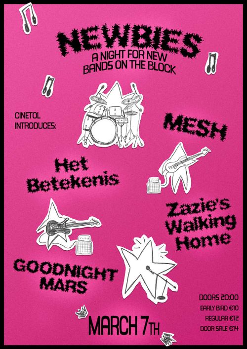 NEWBIES | a night for new bands on the block