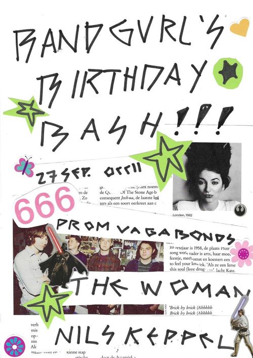 bandgurl’s birthday bash! Nils Keppel + The Woman + Prom Vagabonds