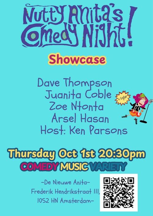 Nutty Anita’s presents Dave Thompson