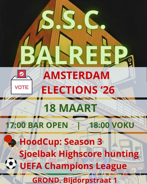 Sport & Spel Club Balreep ⭐️ Amsterdam Elections