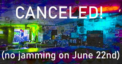 Canceled! (No SynthSunday on June 22nd!)