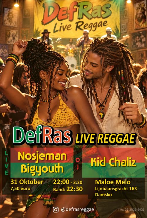 DefRas Reggae Halloween party