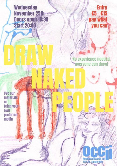 Community Event: DRAW NAKED PEOPLE #9