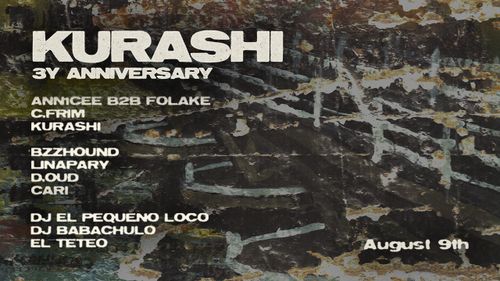 KURASHI 3 YEAR ANNIVERSARY